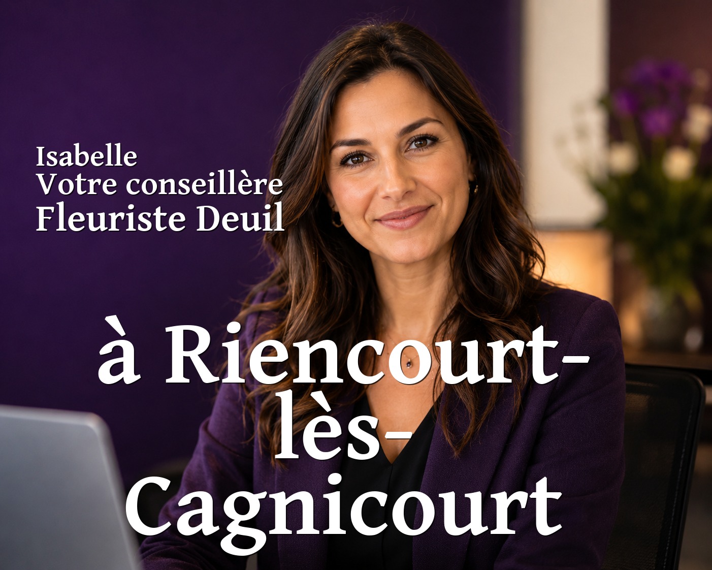 Isabelle, votre conseillère Fleuriste Deuil à Riencourt-lès-Cagnicourt