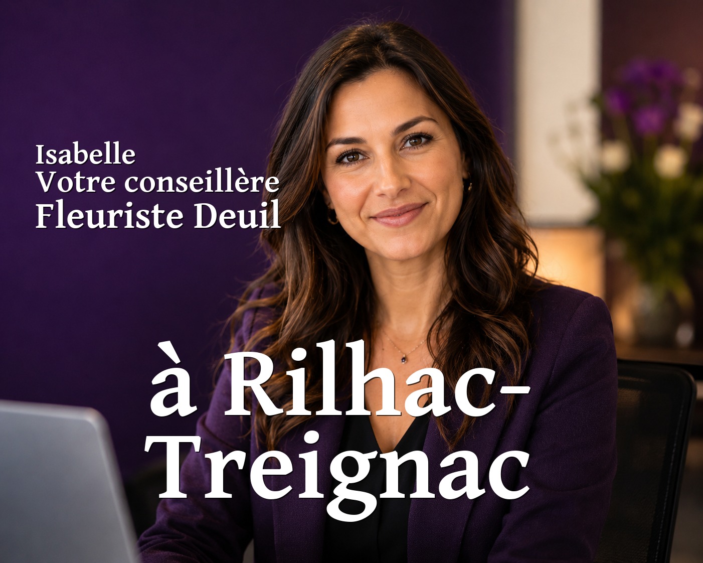 Isabelle, votre conseillère Fleuriste Deuil à Rilhac-Treignac