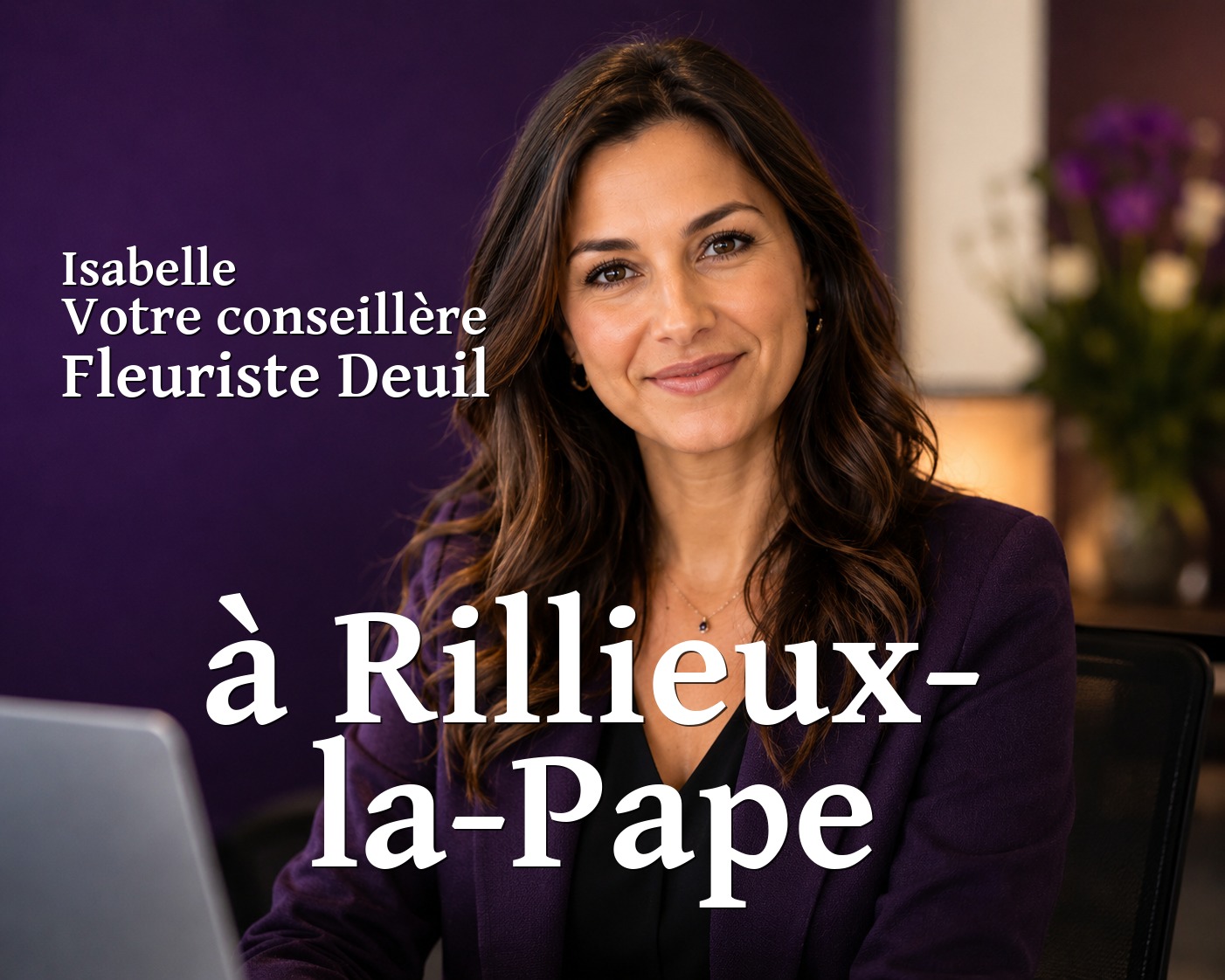 Isabelle, votre conseillère Fleuriste Deuil à Rillieux-la-Pape