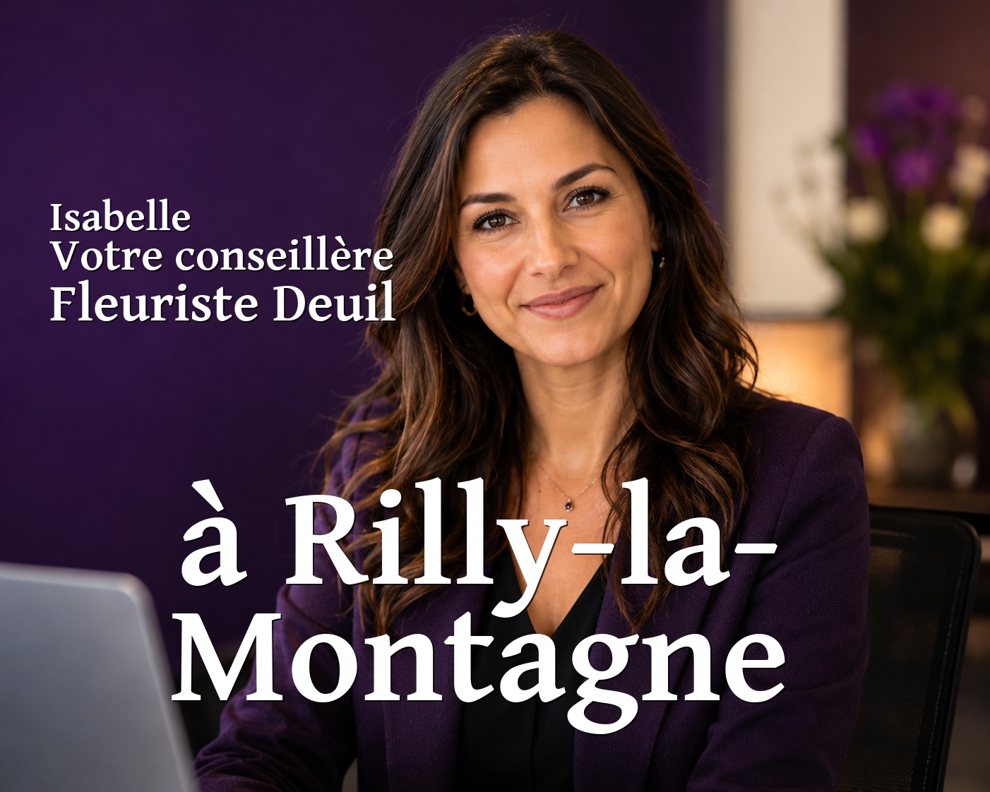 Isabelle, votre conseillère Fleuriste Deuil à Rilly-la-Montagne