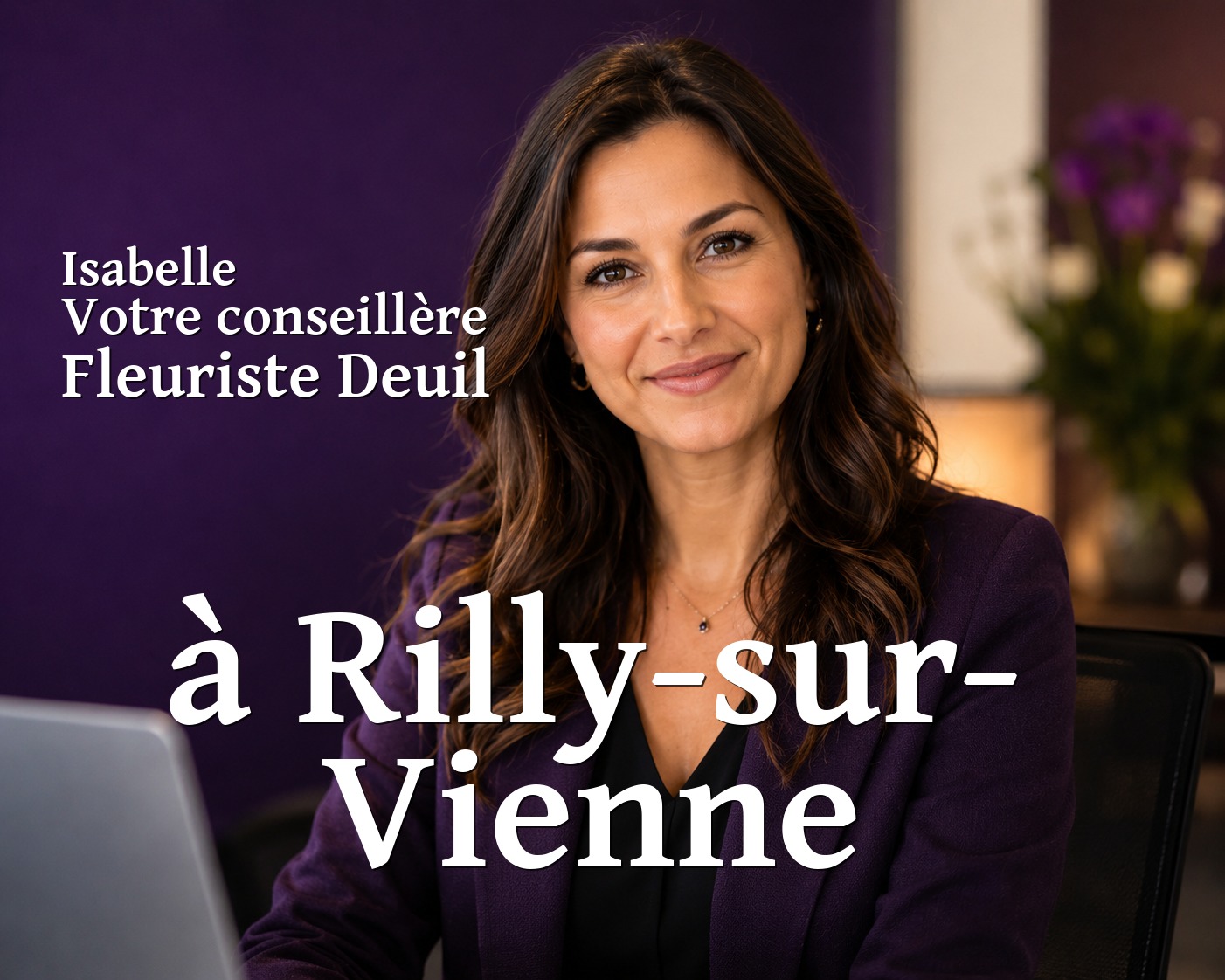Isabelle, votre conseillère Fleuriste Deuil à Rilly-sur-Vienne