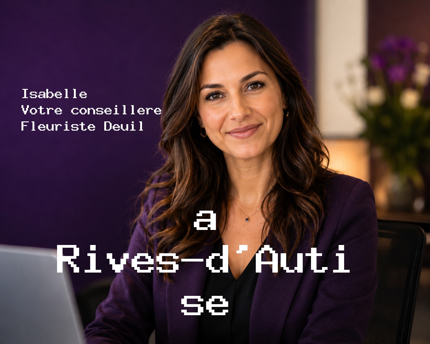 Isabelle, votre conseillère Fleuriste Deuil à Rives-d'Autise