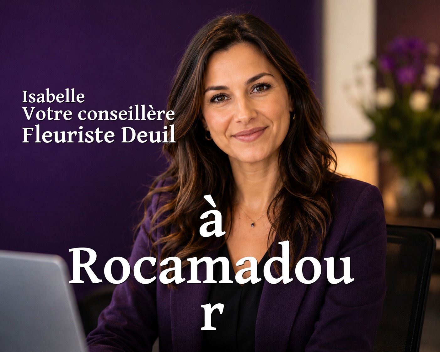 Isabelle, votre conseillère Fleuriste Deuil à Rocamadour