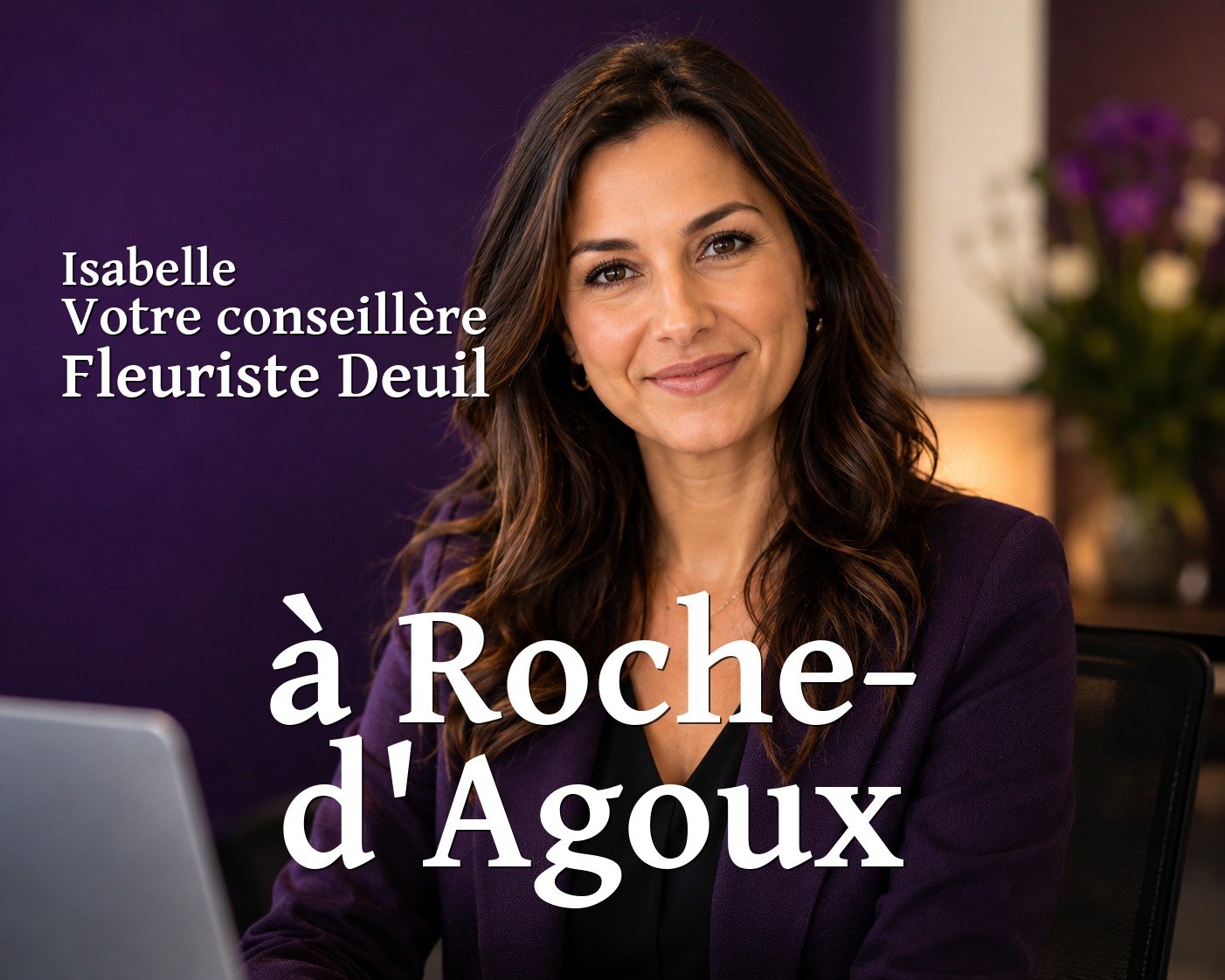 Isabelle, votre conseillère Fleuriste Deuil à Roche-d'Agoux