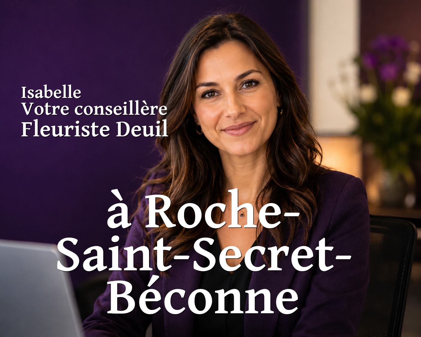 Isabelle, votre conseillère Fleuriste Deuil à Roche-Saint-Secret-Béconne