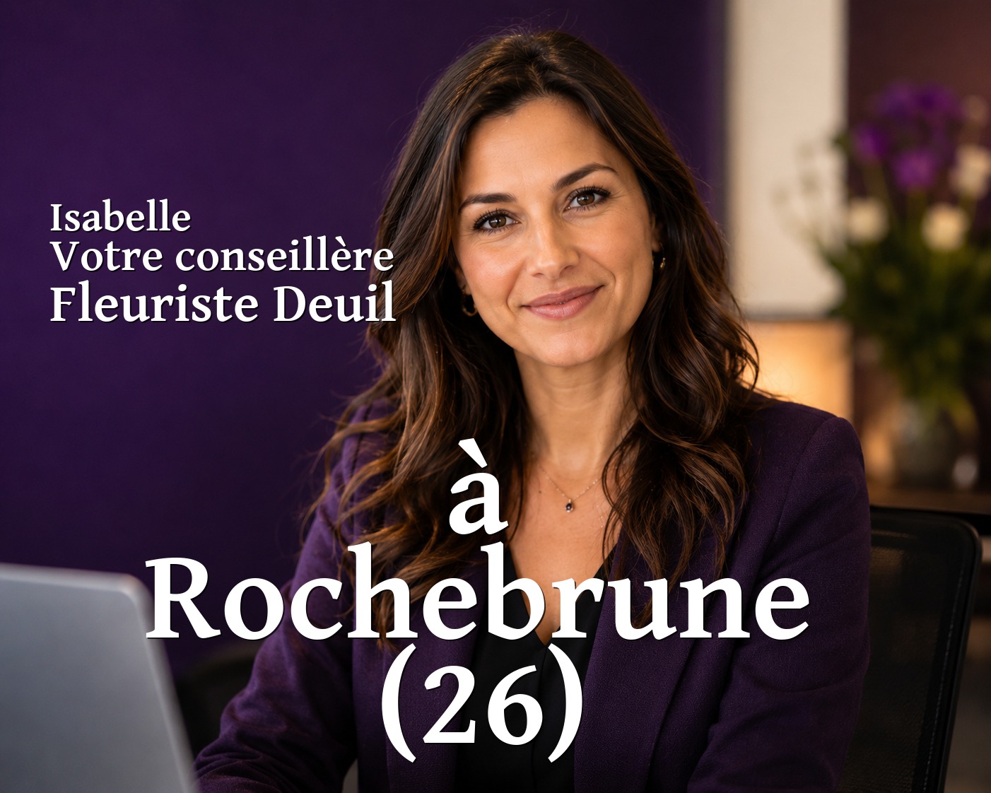 Isabelle, votre conseillère Fleuriste Deuil à Rochebrune (26)