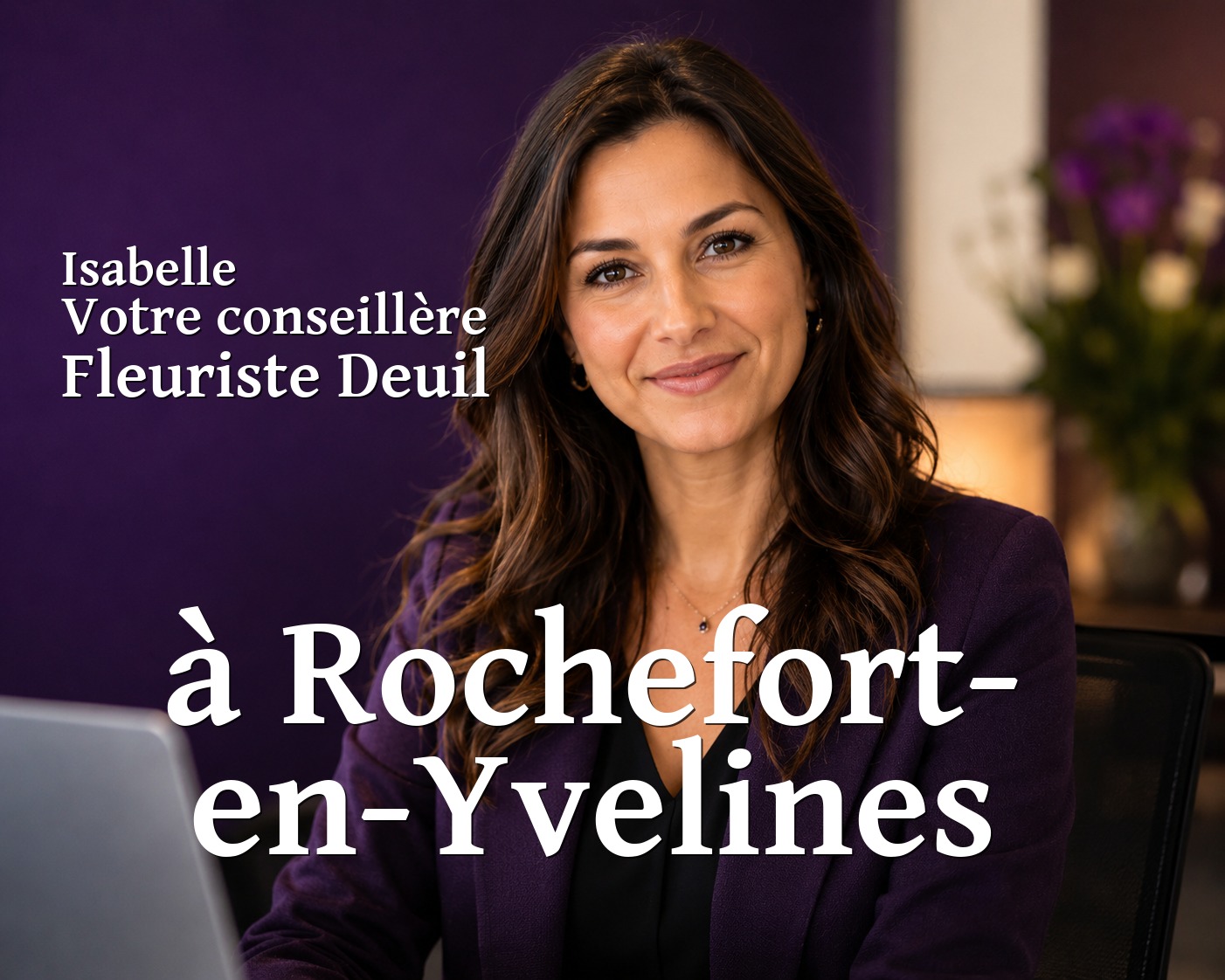 Isabelle, votre conseillère Fleuriste Deuil à Rochefort-en-Yvelines