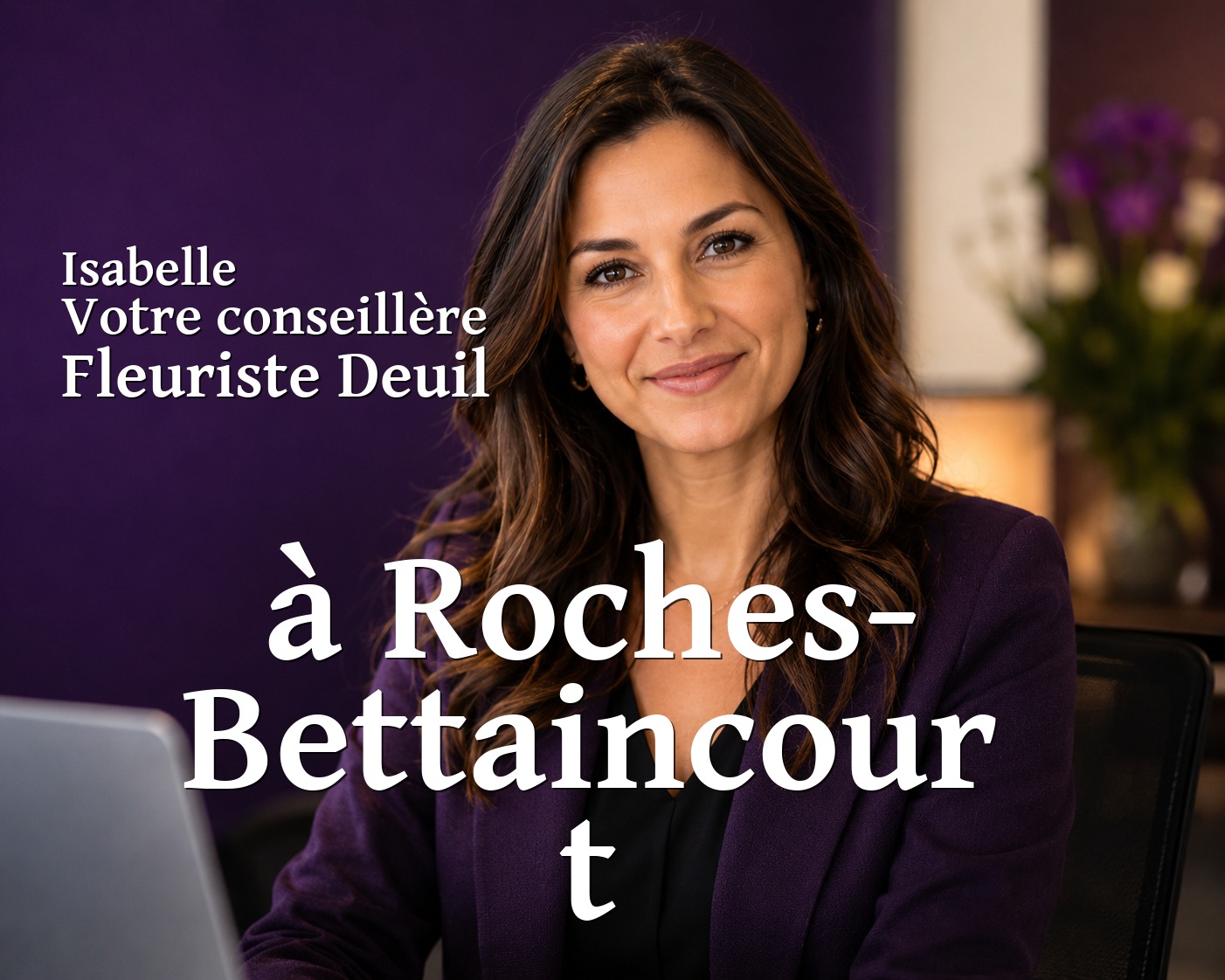 Isabelle, votre conseillère Fleuriste Deuil à Roches-Bettaincourt