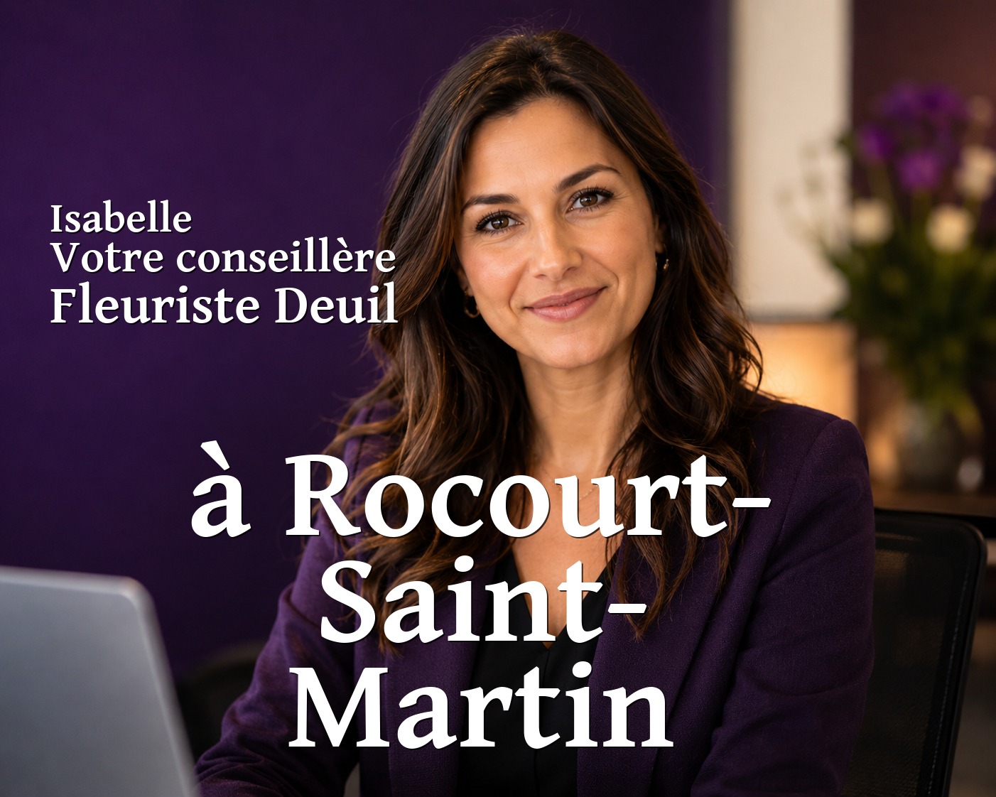 Isabelle, votre conseillère Fleuriste Deuil à Rocourt-Saint-Martin