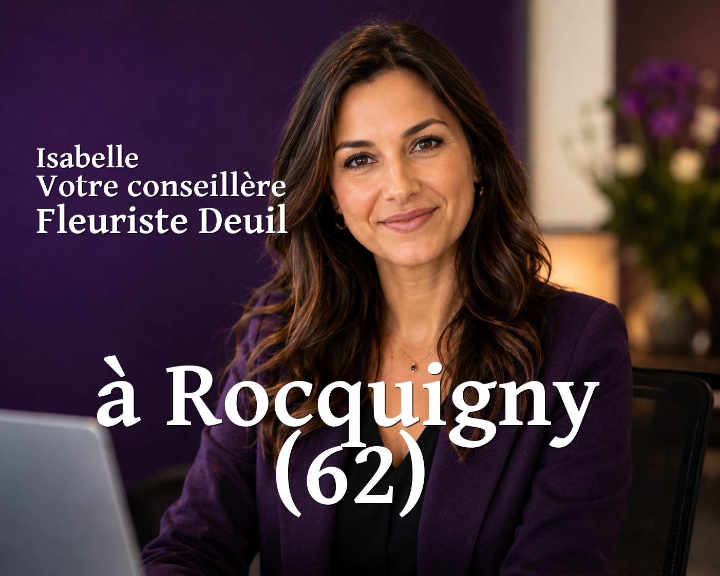 Isabelle, votre conseillère Fleuriste Deuil à Rocquigny (62)