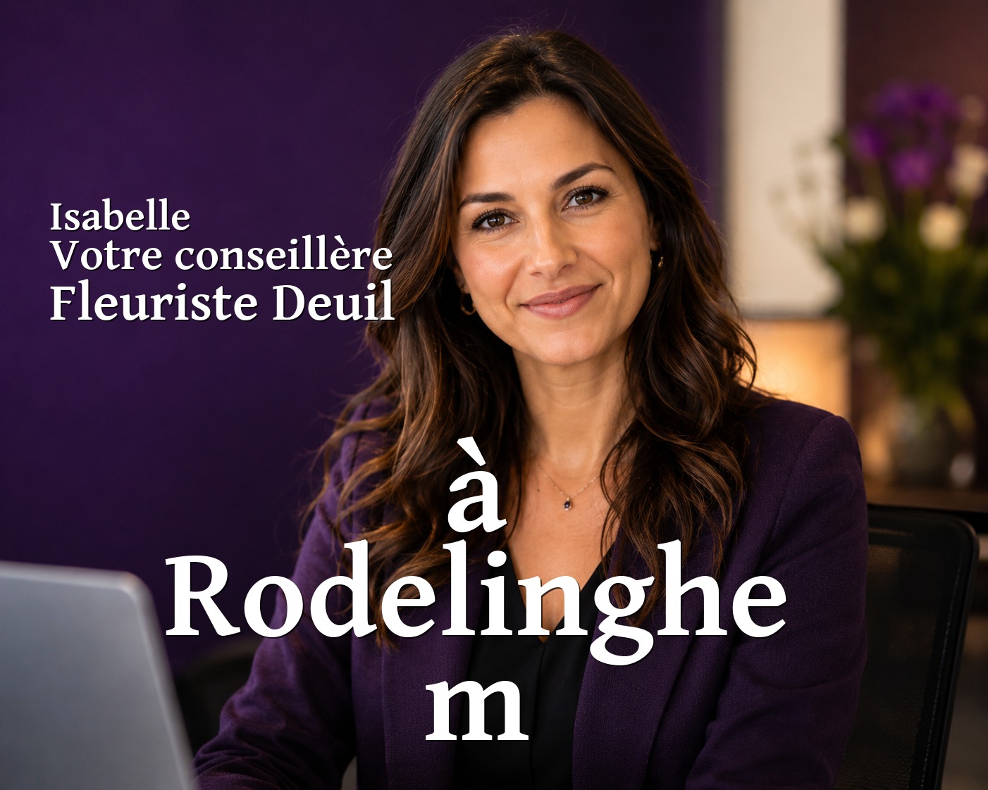 Isabelle, votre conseillère Fleuriste Deuil à Rodelinghem