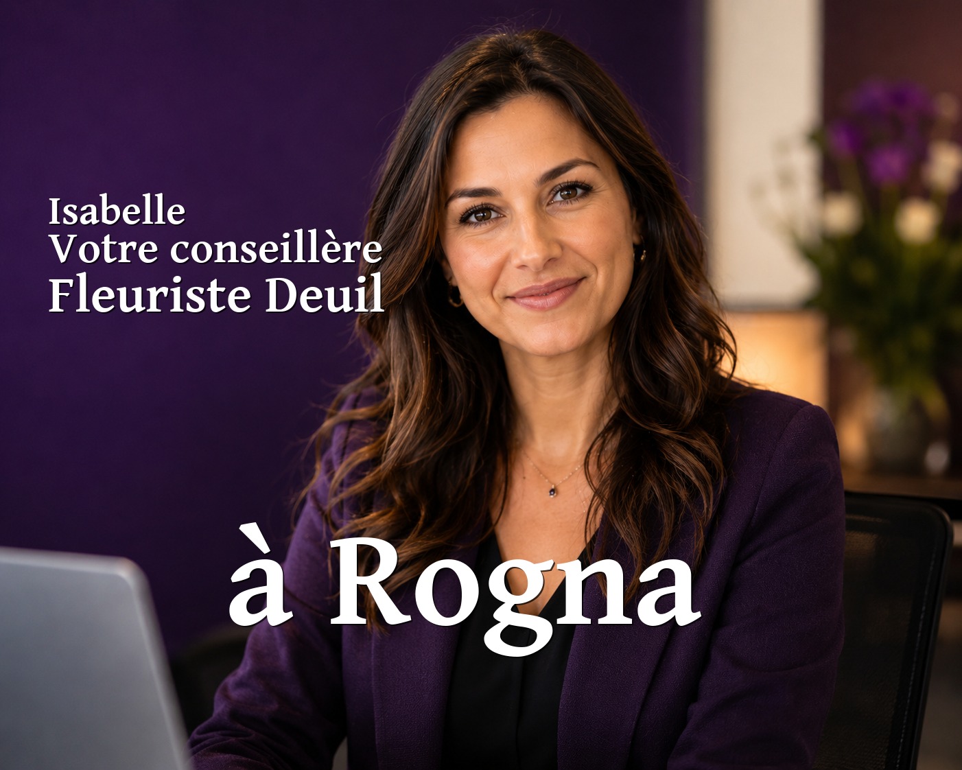 Isabelle, votre conseillère Fleuriste Deuil à Rogna