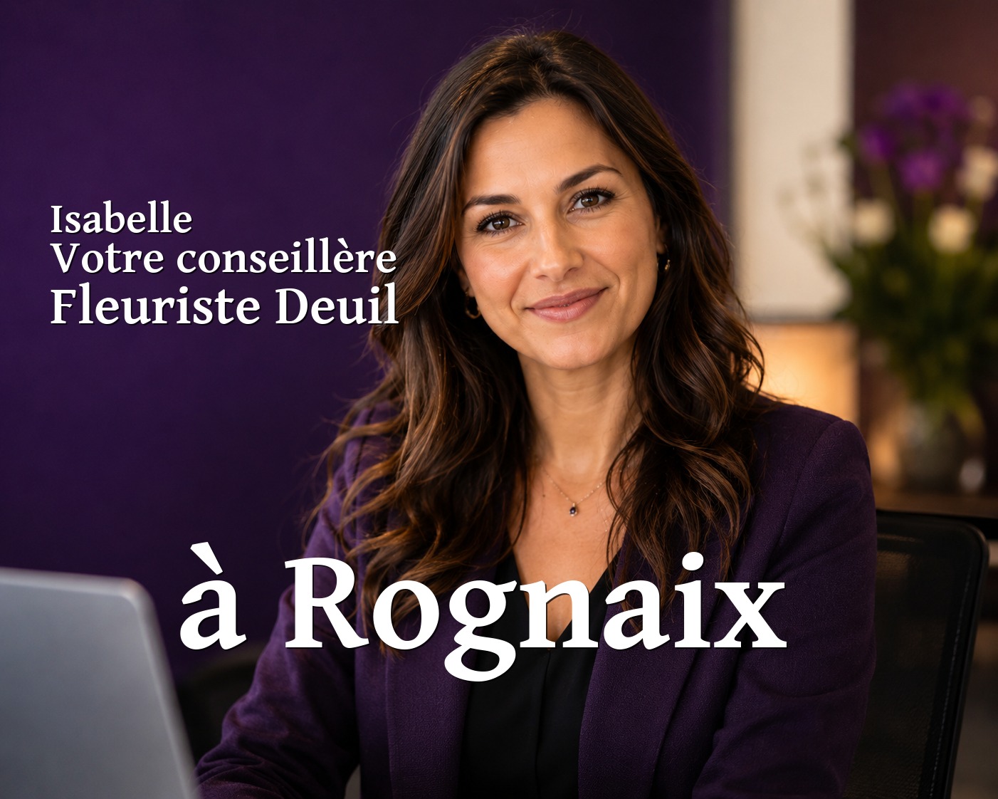 Isabelle, votre conseillère Fleuriste Deuil à Rognaix