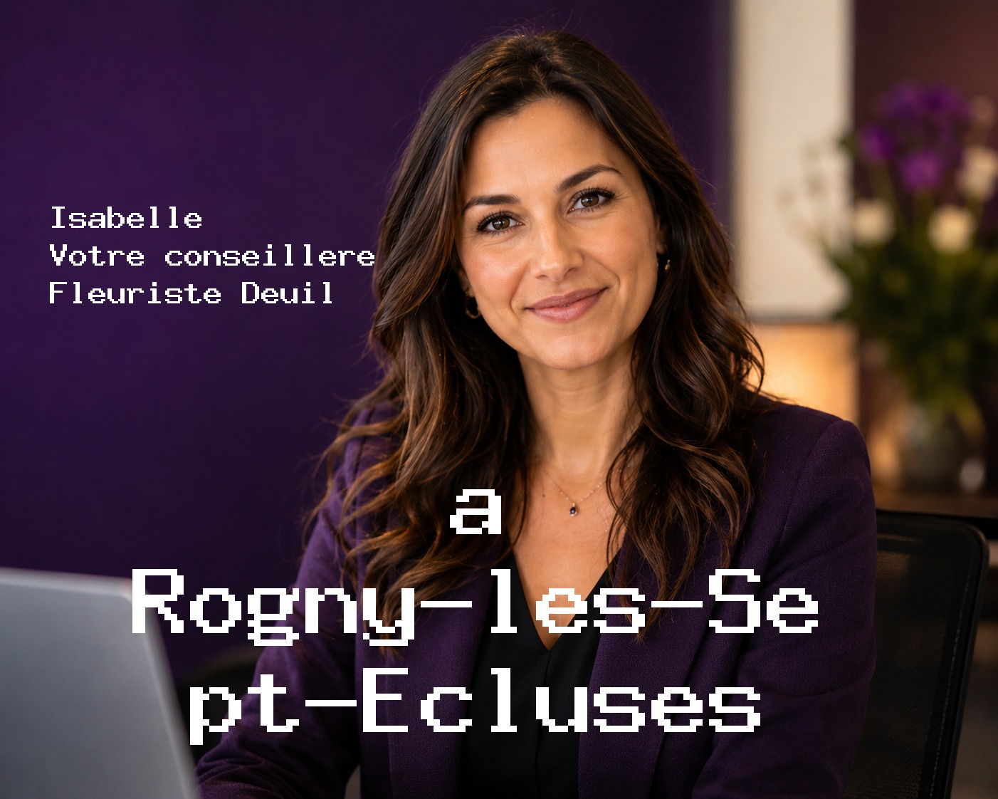 Isabelle, votre conseillère Fleuriste Deuil à Rogny-les-Sept-Écluses