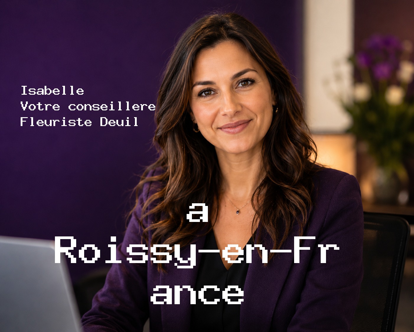 Isabelle, votre conseillère Fleuriste Deuil à Roissy-en-France