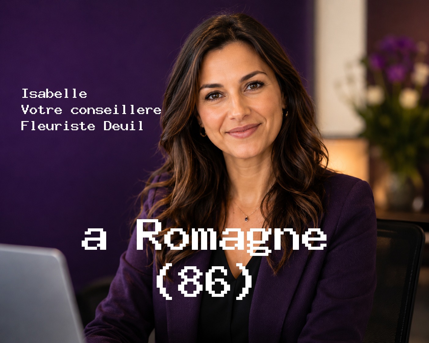 Isabelle, votre conseillère Fleuriste Deuil à Romagne (86)