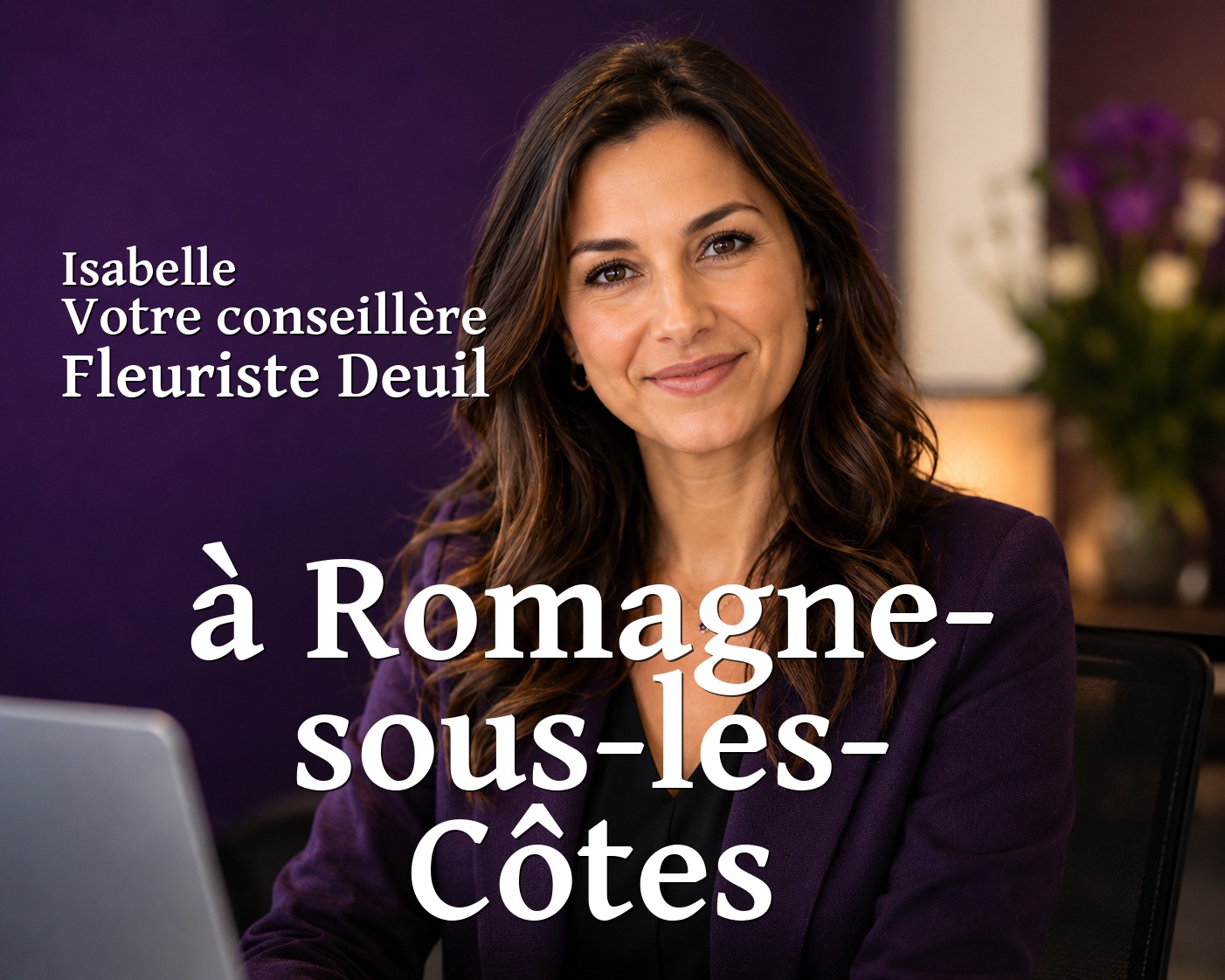 Isabelle, votre conseillère Fleuriste Deuil à Romagne-sous-les-Côtes