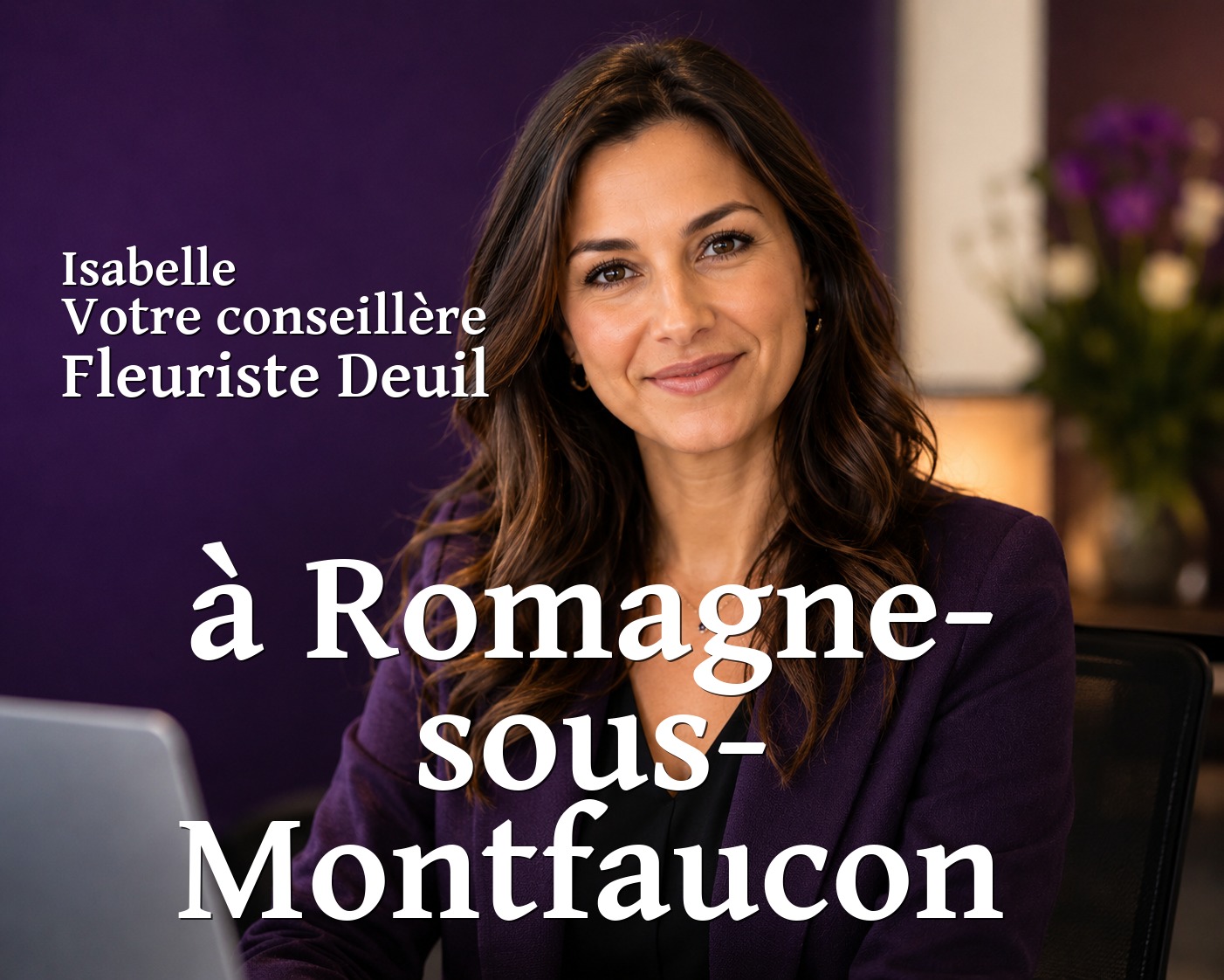Isabelle, votre conseillère Fleuriste Deuil à Romagne-sous-Montfaucon