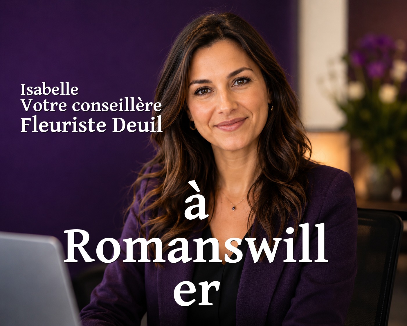 Isabelle, votre conseillère Fleuriste Deuil à Romanswiller