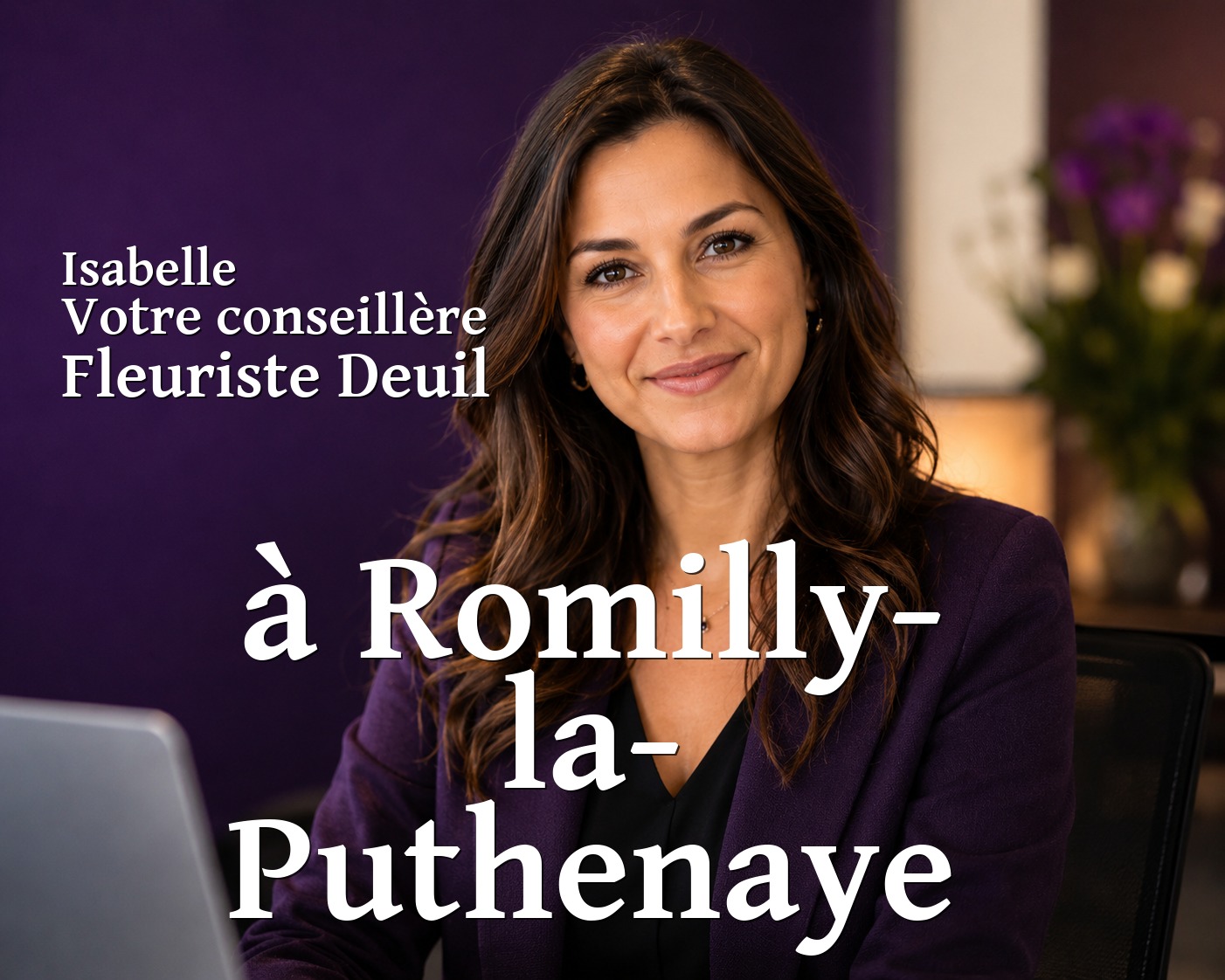 Isabelle, votre conseillère Fleuriste Deuil à Romilly-la-Puthenaye