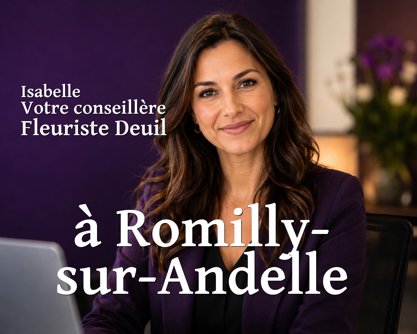 Isabelle, votre conseillère Fleuriste Deuil à Romilly-sur-Andelle