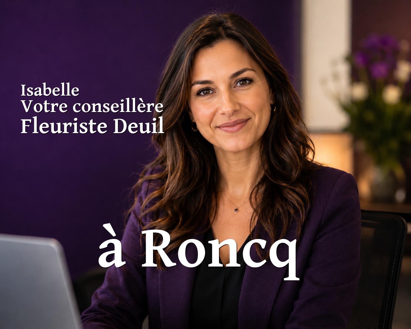 Isabelle, votre conseillère Fleuriste Deuil à Roncq