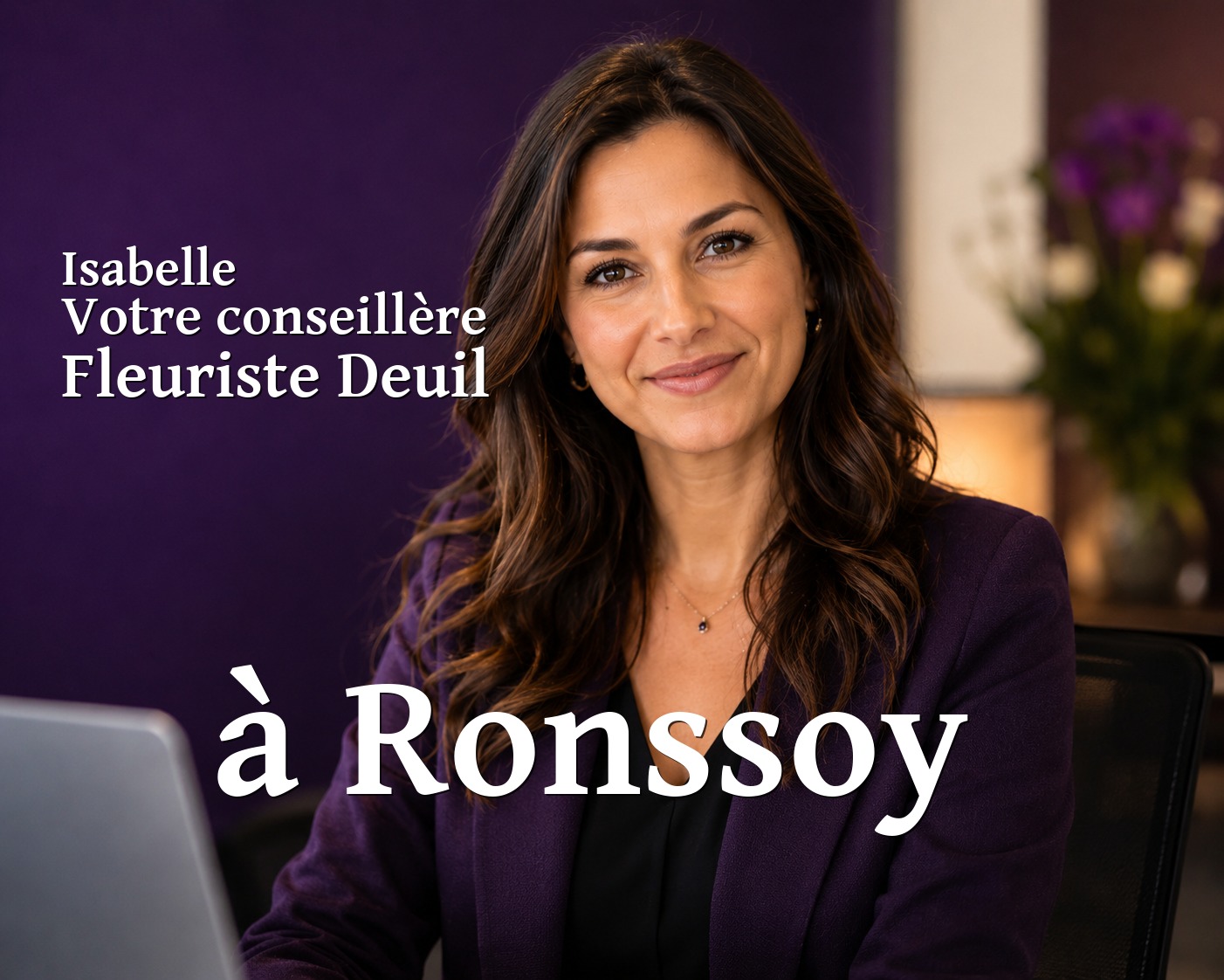 Isabelle, votre conseillère Fleuriste Deuil à Ronssoy