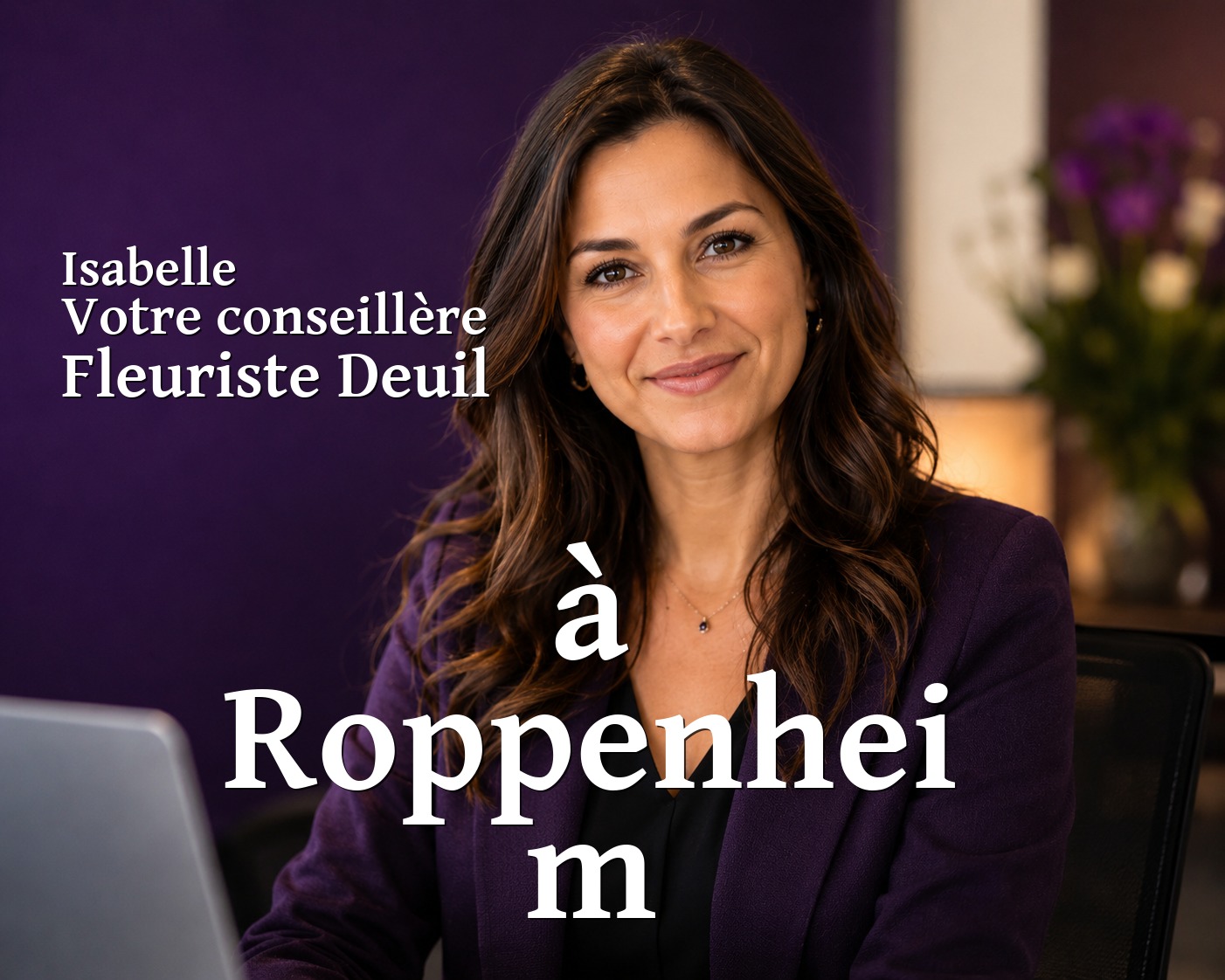 Isabelle, votre conseillère Fleuriste Deuil à Roppenheim