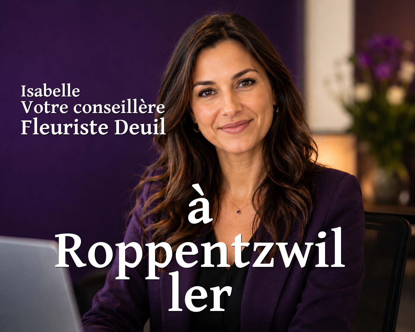 Isabelle, votre conseillère Fleuriste Deuil à Roppentzwiller