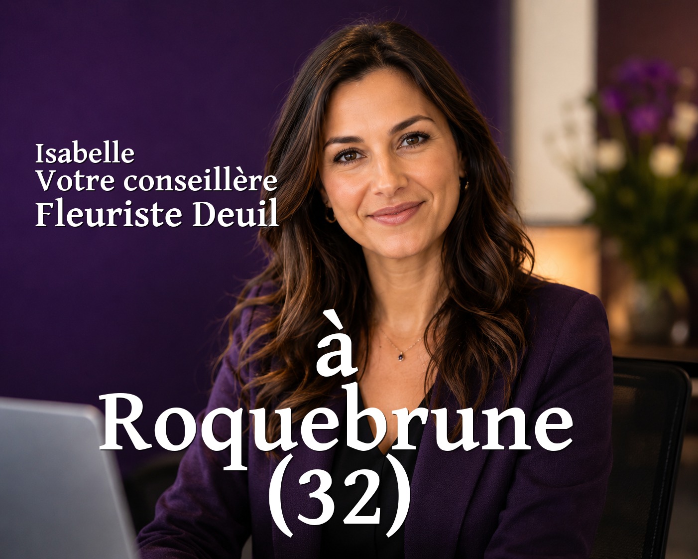 Isabelle, votre conseillère Fleuriste Deuil à Roquebrune (32)