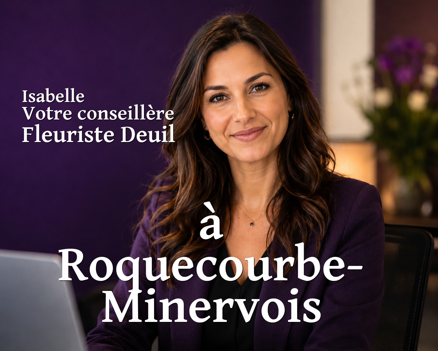 Isabelle, votre conseillère Fleuriste Deuil à Roquecourbe-Minervois
