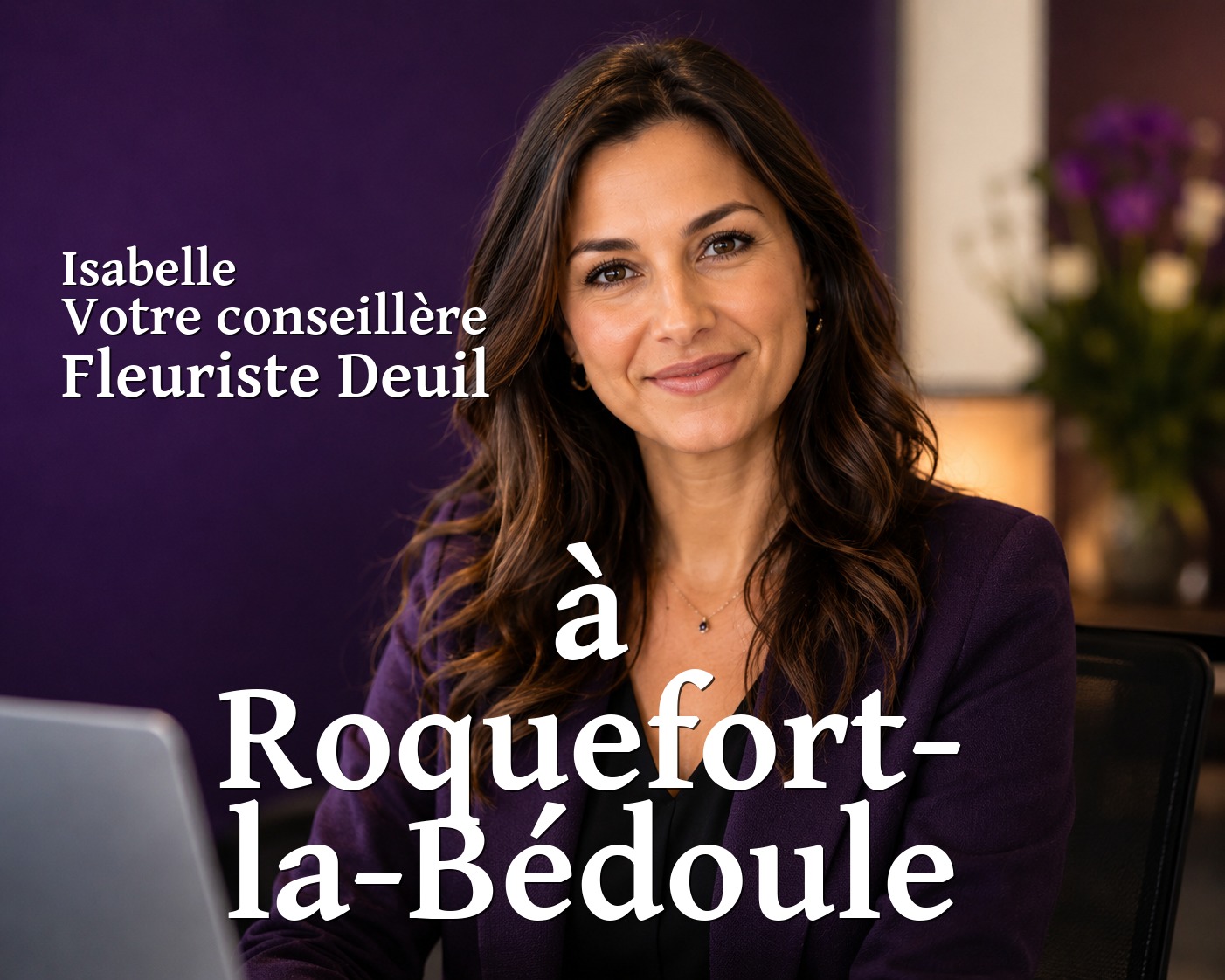 Isabelle, votre conseillère Fleuriste Deuil à Roquefort-la-Bédoule