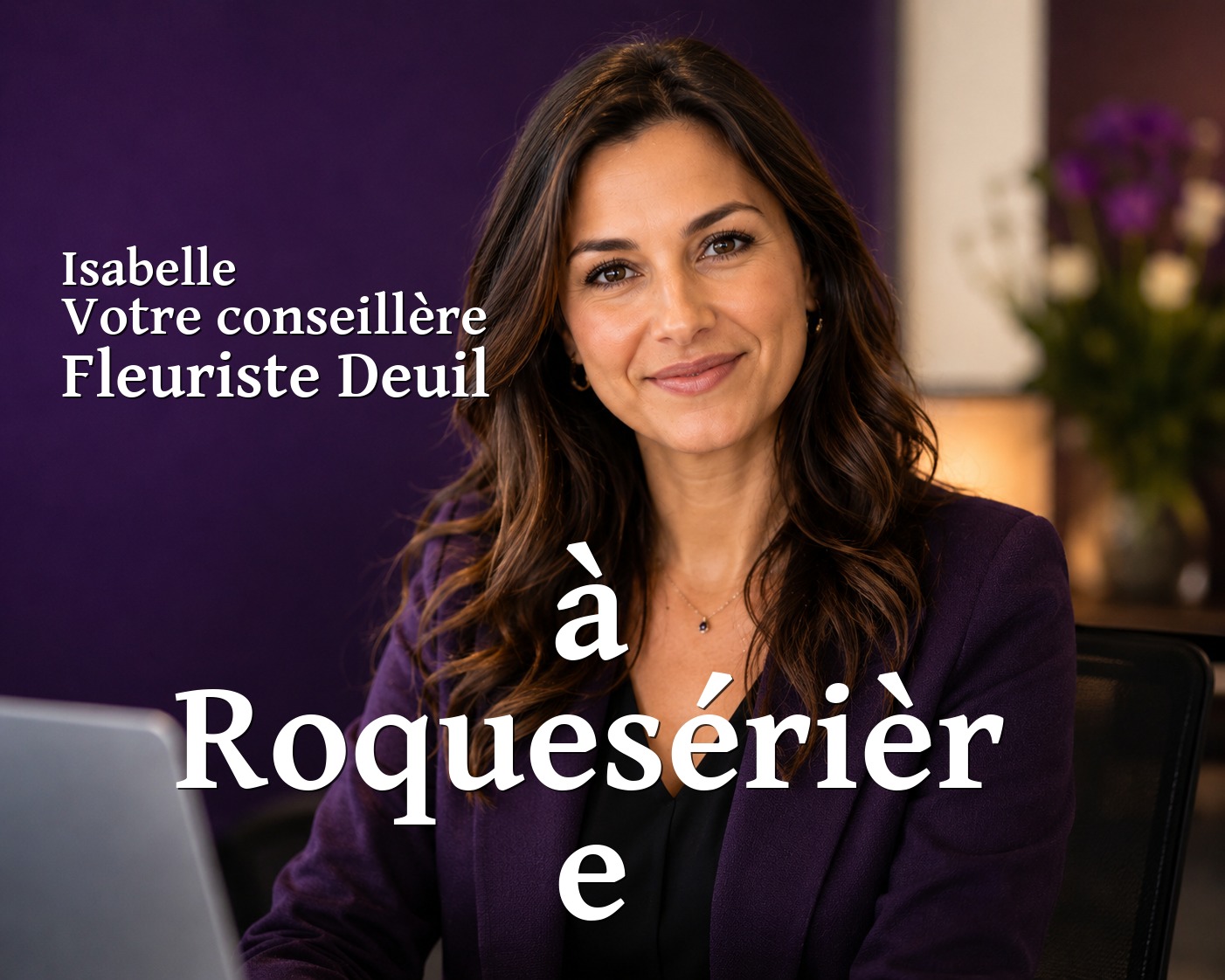 Isabelle, votre conseillère Fleuriste Deuil à Roquesérière