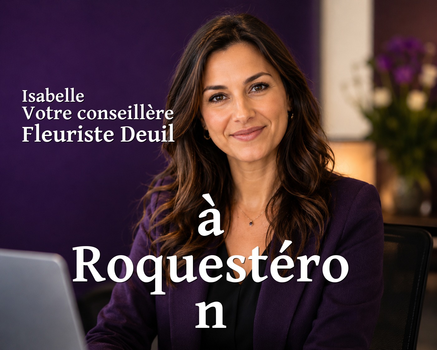 Isabelle, votre conseillère Fleuriste Deuil à Roquestéron