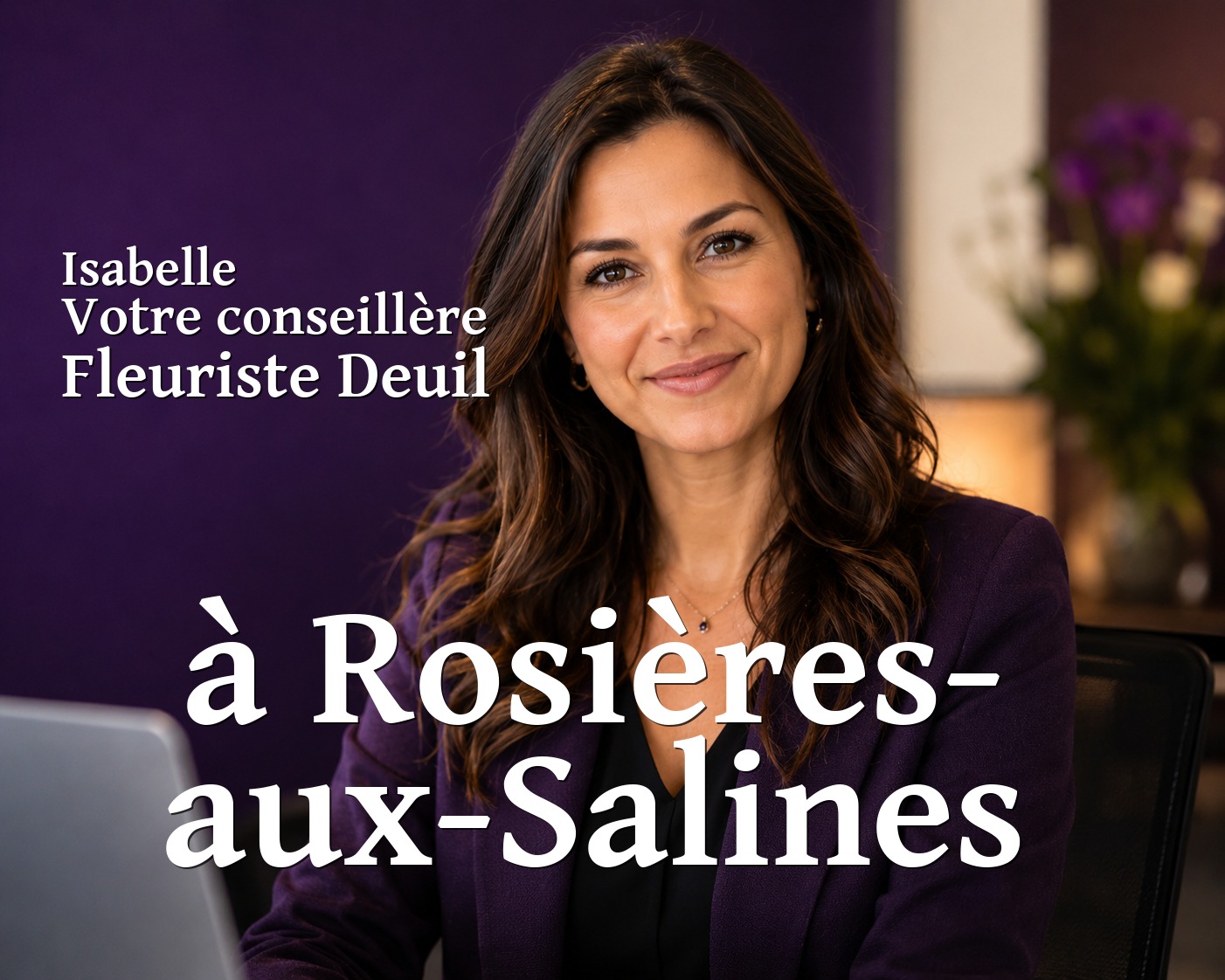 Isabelle, votre conseillère Fleuriste Deuil à Rosières-aux-Salines