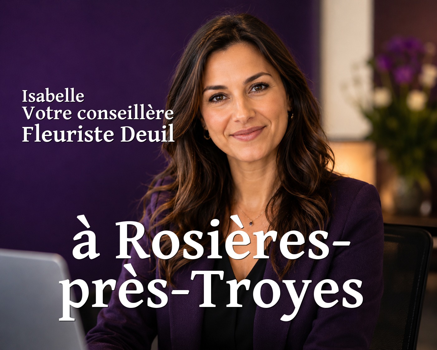 Isabelle, votre conseillère Fleuriste Deuil à Rosières-près-Troyes