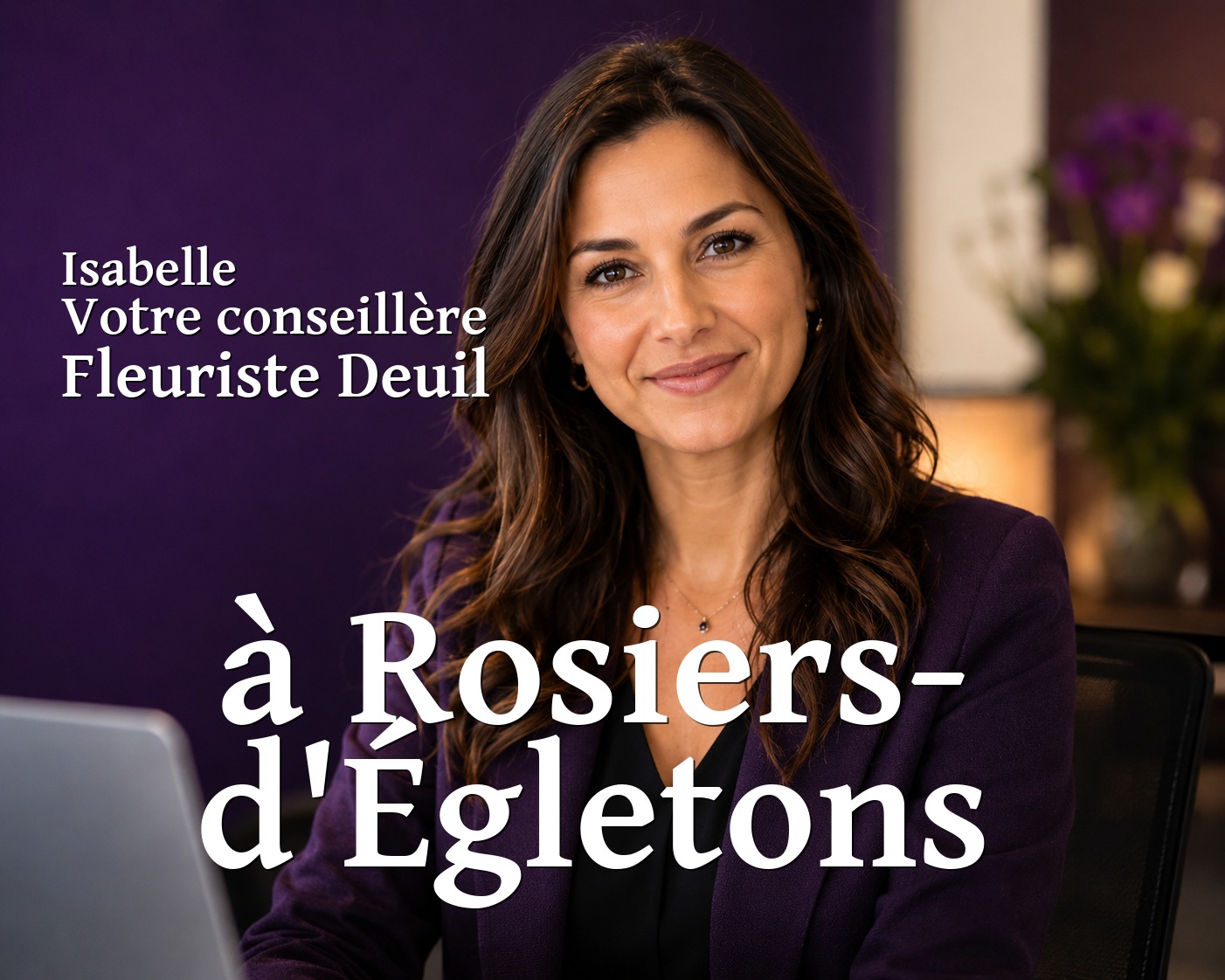Isabelle, votre conseillère Fleuriste Deuil à Rosiers-d'Égletons