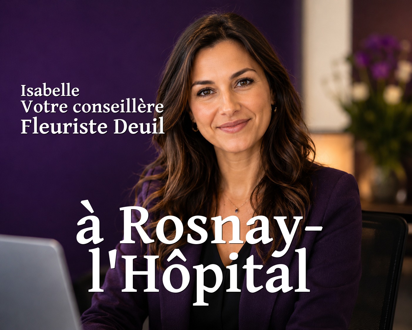 Isabelle, votre conseillère Fleuriste Deuil à Rosnay-l'Hôpital