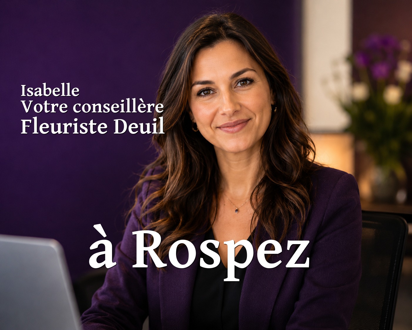 Isabelle, votre conseillère Fleuriste Deuil à Rospez