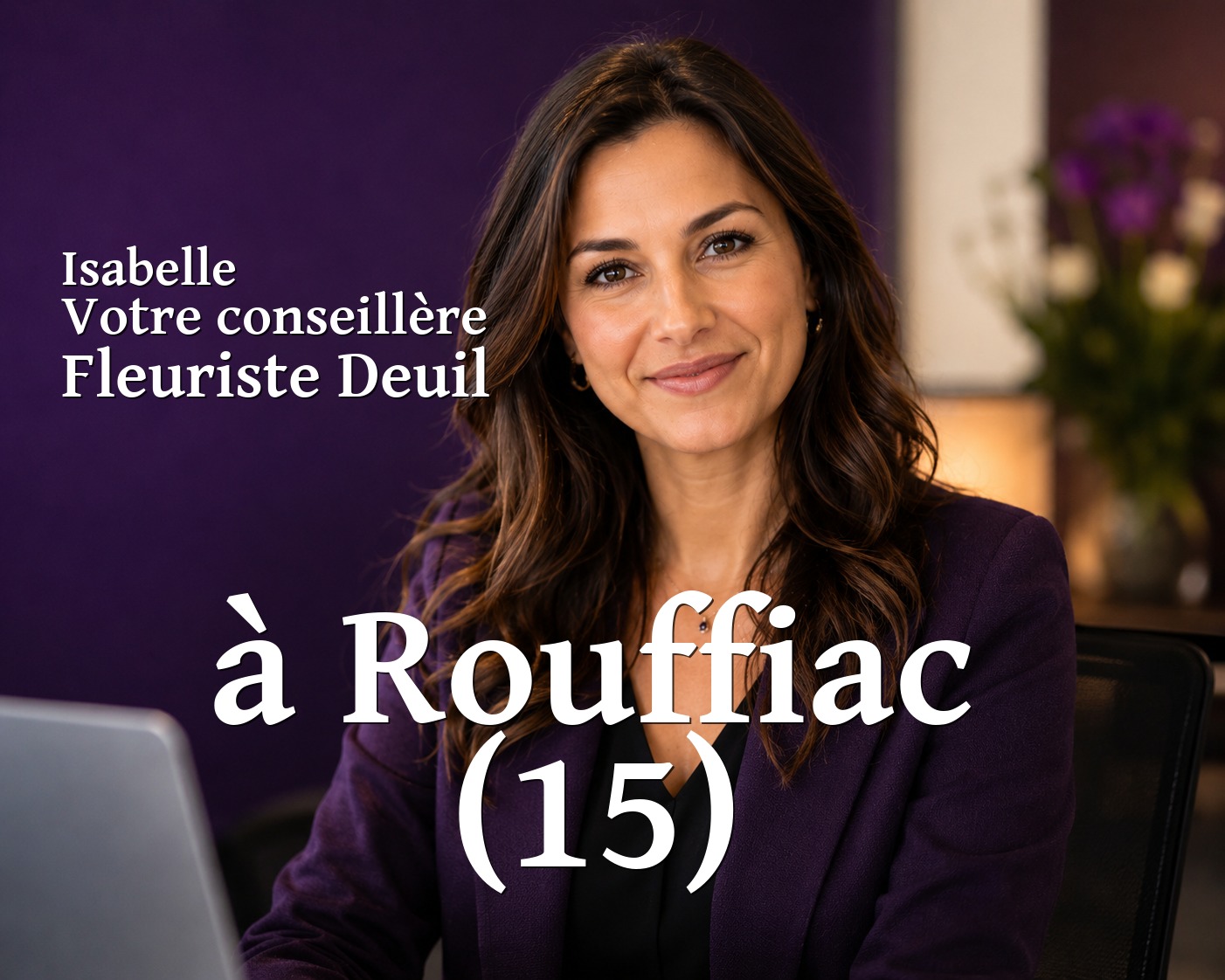 Isabelle, votre conseillère Fleuriste Deuil à Rouffiac (15)
