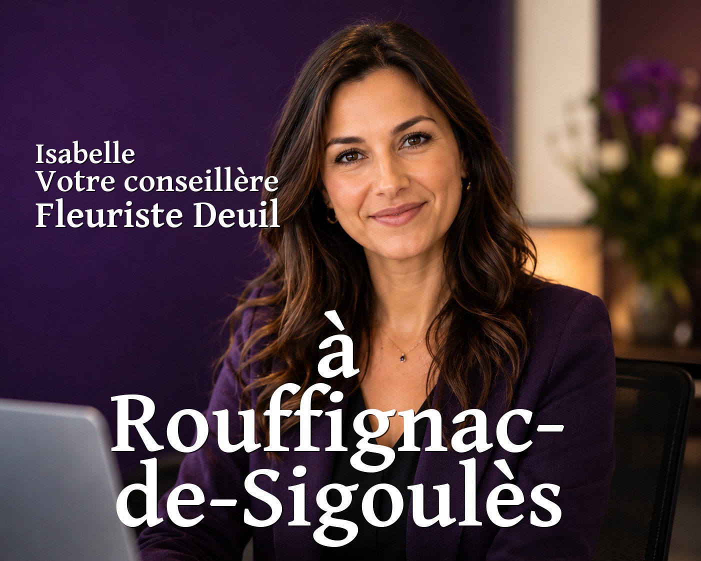 Isabelle, votre conseillère Fleuriste Deuil à Rouffignac-de-Sigoulès