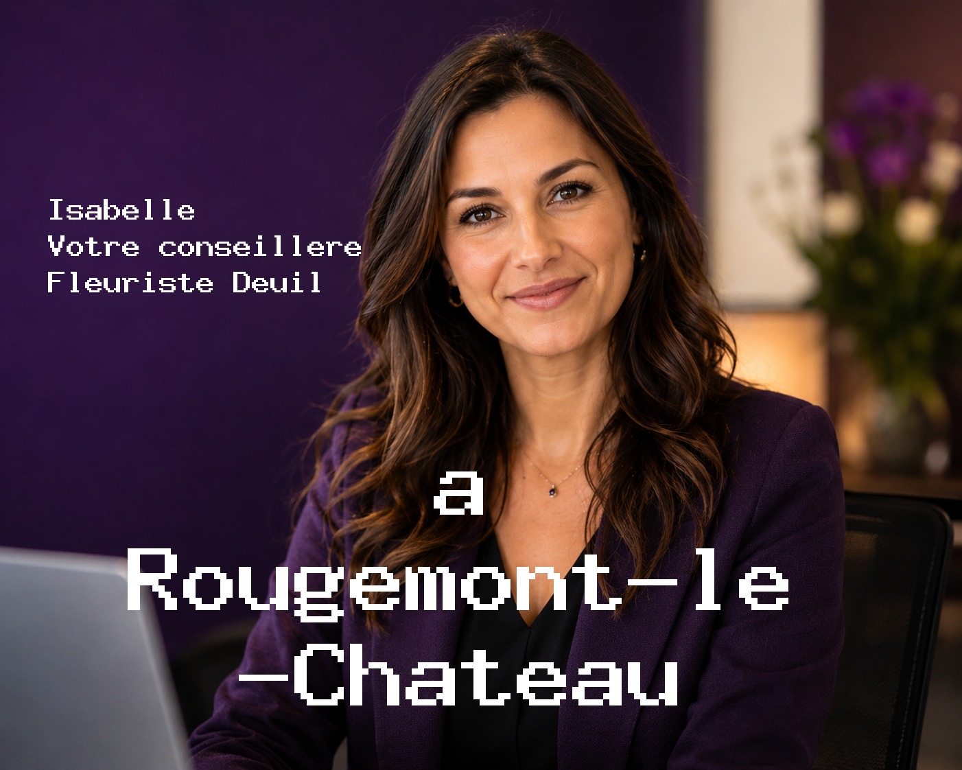 Isabelle, votre conseillère Fleuriste Deuil à Rougemont-le-Château