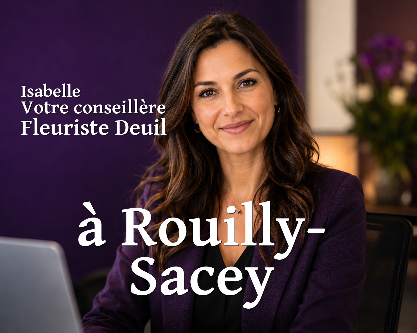 Isabelle, votre conseillère Fleuriste Deuil à Rouilly-Sacey
