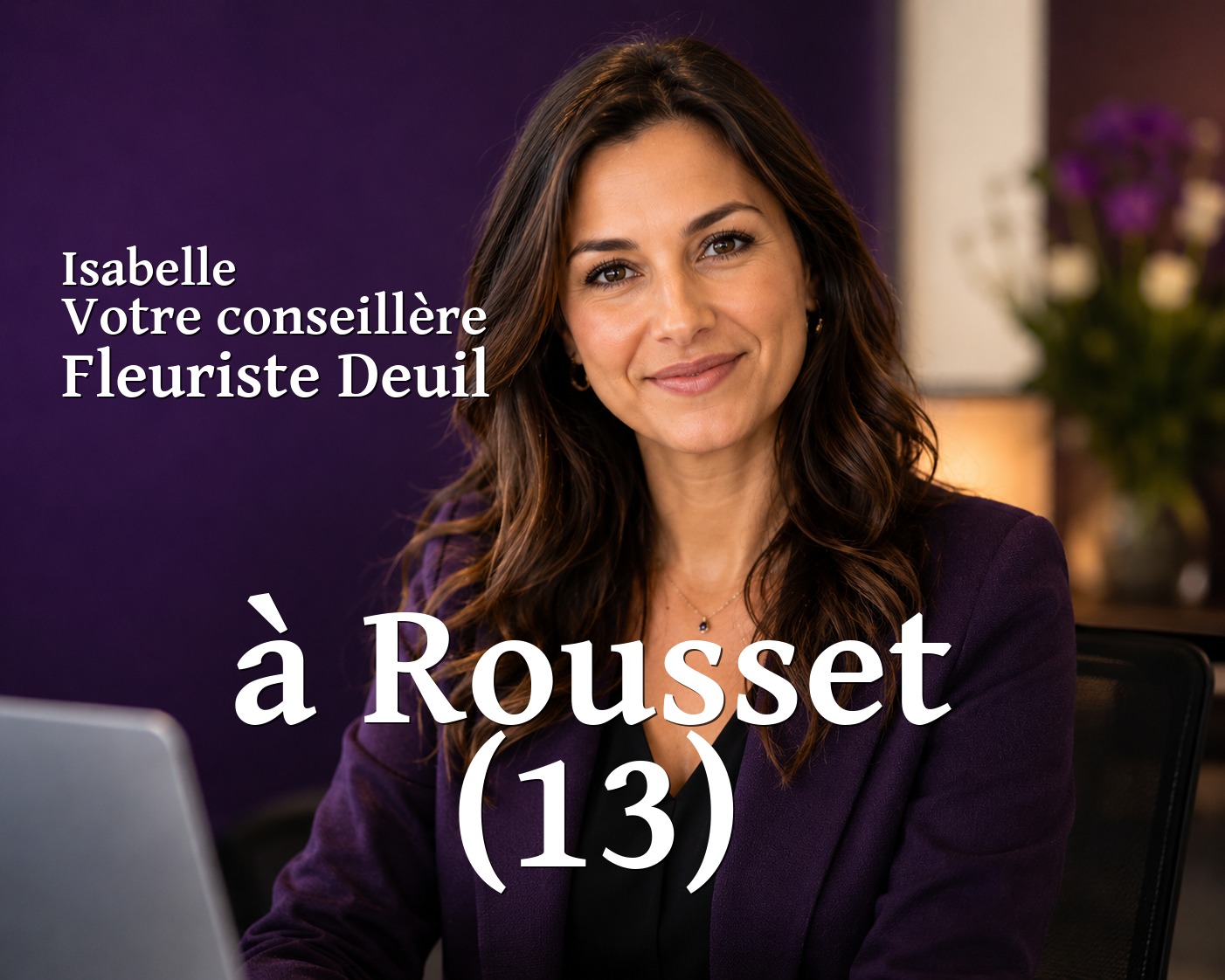 Isabelle, votre conseillère Fleuriste Deuil à Rousset (13)