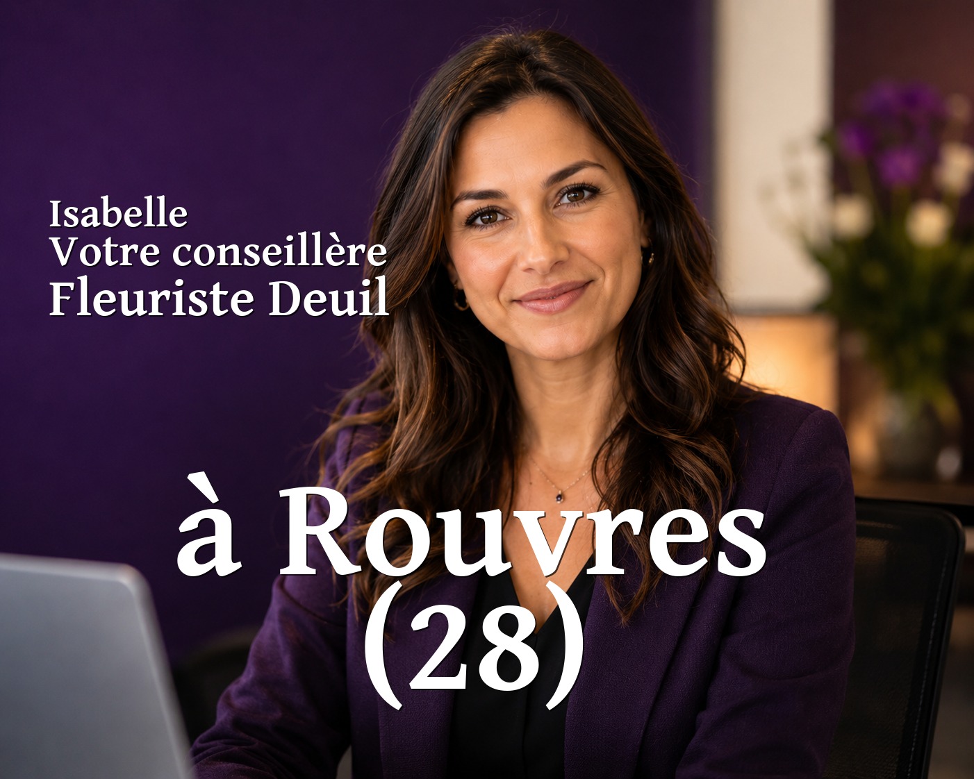 Isabelle, votre conseillère Fleuriste Deuil à Rouvres (28)