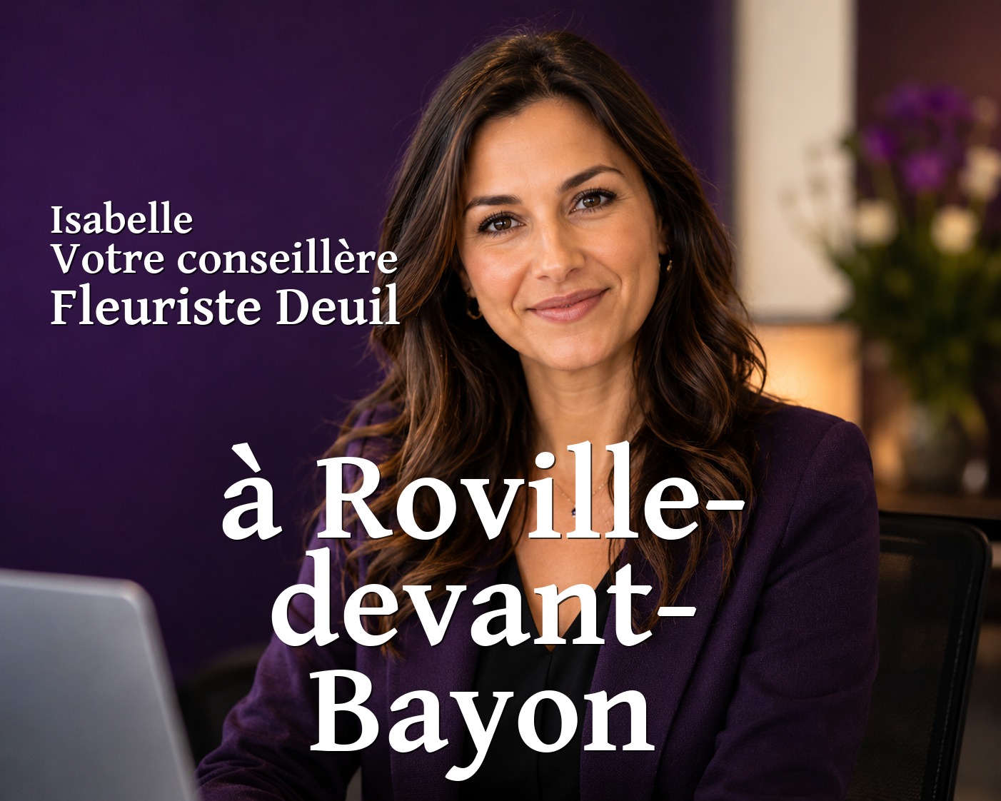 Isabelle, votre conseillère Fleuriste Deuil à Roville-devant-Bayon