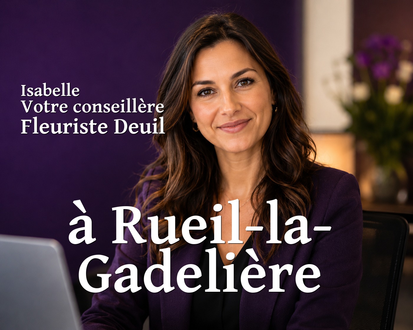 Isabelle, votre conseillère Fleuriste Deuil à Rueil-la-Gadelière