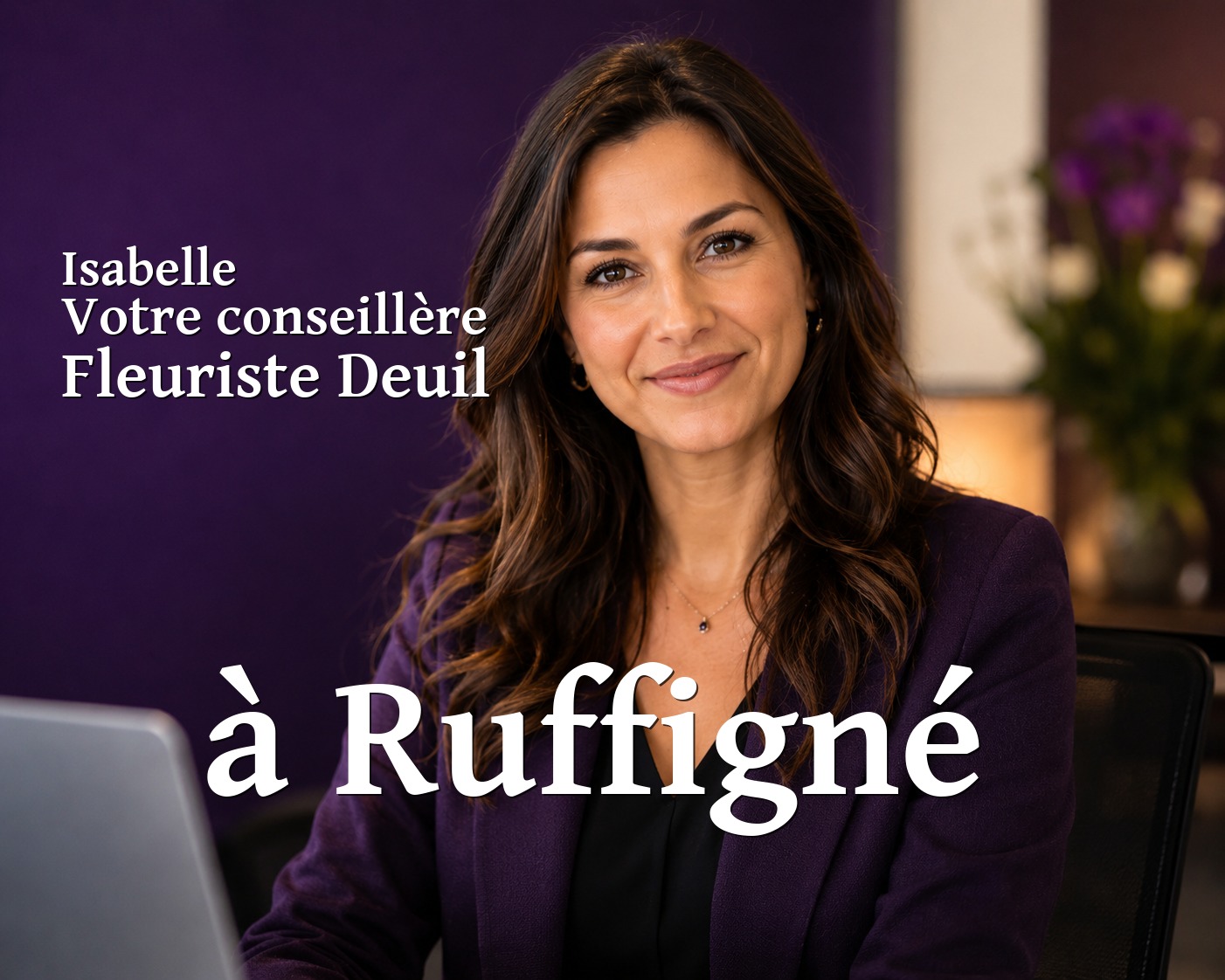 Isabelle, votre conseillère Fleuriste Deuil à Ruffigné