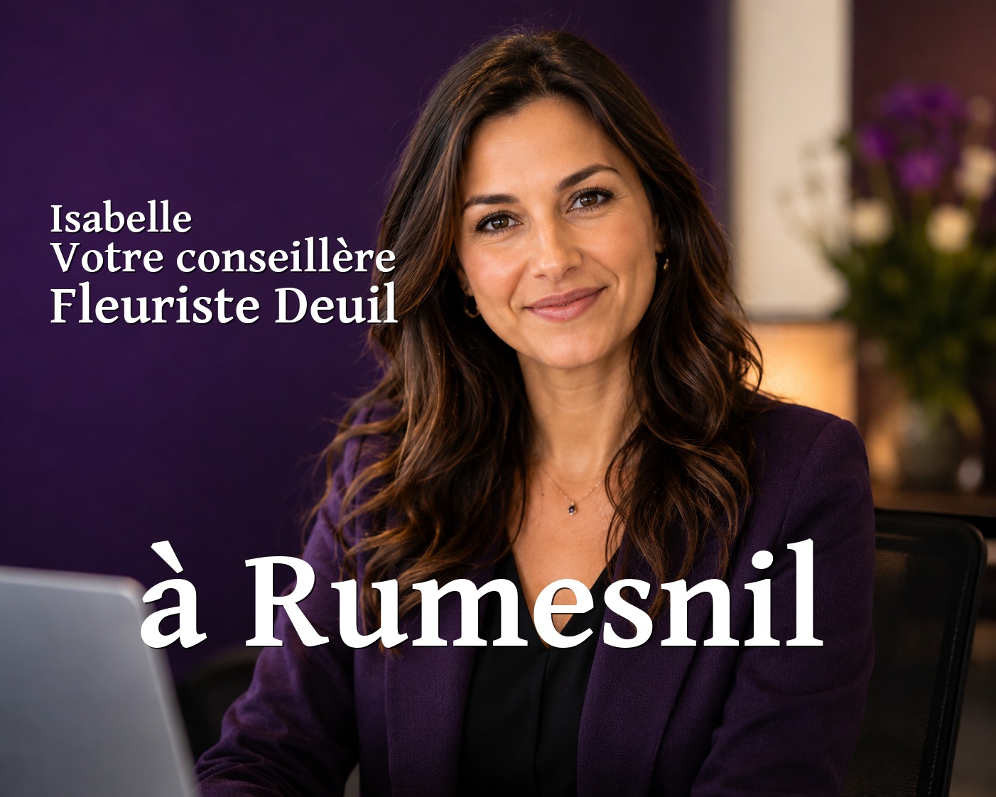 Isabelle, votre conseillère Fleuriste Deuil à Rumesnil