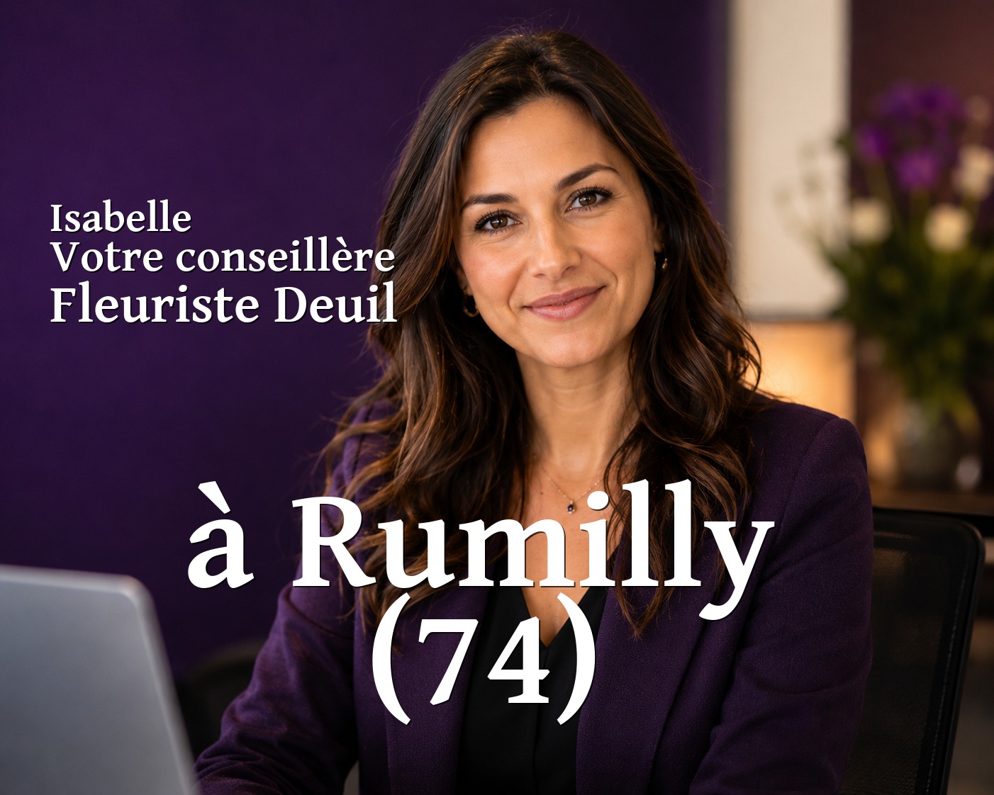 Isabelle, votre conseillère Fleuriste Deuil à Rumilly (74)